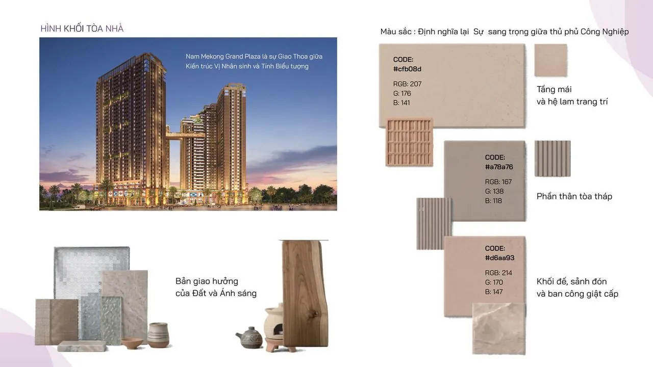 Ngôn ngữ kiến trúc và vật liệu