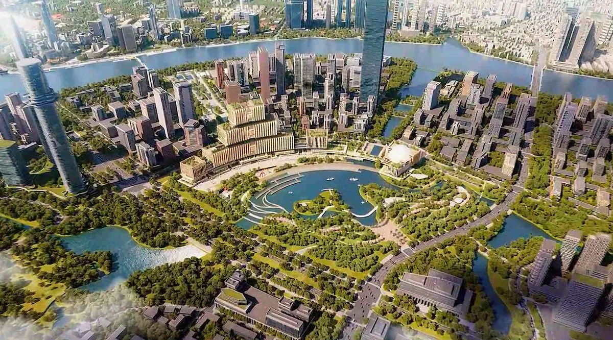 Phối cảnh quy hoạch lõi trung tâm Thủ Thiêm — tầm nhìn tương lai